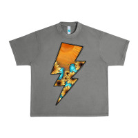 Tornado Lightning Bolt Urban Heavy Tee - JahusDesignShop