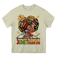 Mossy remembering my ancestors juneteenth Heavy Core Tee - LillyAllenDesigns
