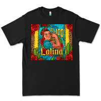 Black hundred percent latina strong woman Premium Tee - Jasminsmagicworld