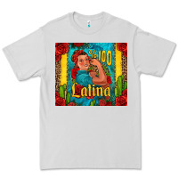 Dove Grey hundred percent latina strong woman Premium Tee - Jasminsmagicworld