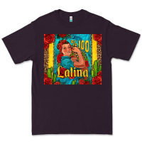 Plum hundred percent latina strong woman Premium Tee - Jasminsmagicworld