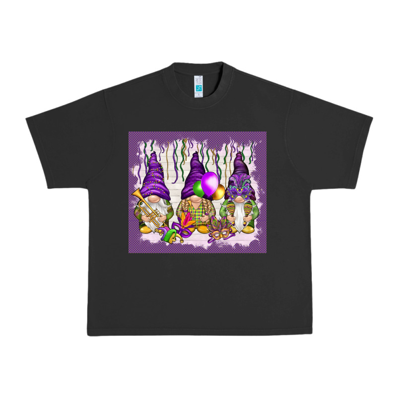 Mardi Gras Carnival With Gnomies Tumbler Urban Heavy Tee by HowdyJamesFarm | Teevron