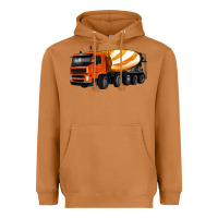 Meerkat cement truck Heavyweight Hoodie - Artiststas
