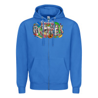 True Royal baseball brother Zipper Hoodie - CowhideDigitalArt