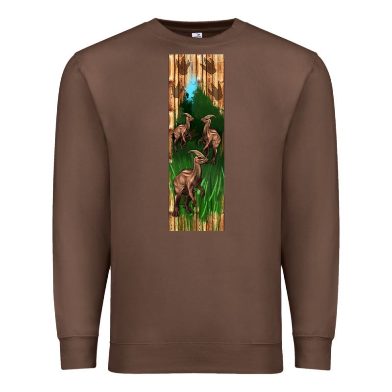 Dinosaur Parasaurolophus Pen Wrap Premium Sweatshirt by Artiststas | Teevron