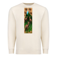 Sandshell dinosaur parasaurolophus pen wrap Premium Sweatshirt - Artiststas