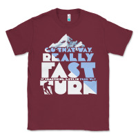 Burgundy better off dead Classic Tee - minhPixels