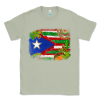 Matcha Mexico and Puerto Rico flag Classic Tee - texasbilliewilder