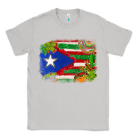 Moon Dust Mexico and Puerto Rico flag Classic Tee - texasbilliewilder