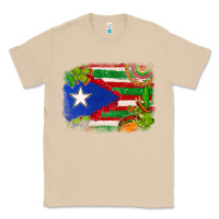 Mushroom Mexico and Puerto Rico flag Classic Tee - texasbilliewilder