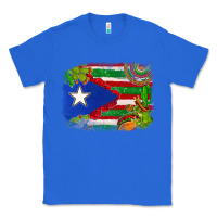 True Royal Mexico and Puerto Rico flag Classic Tee - texasbilliewilder