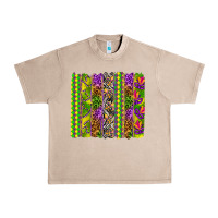 French Oak Mardi Gras brushstroke Urban Heavy Tee - HowdyJamesFarm