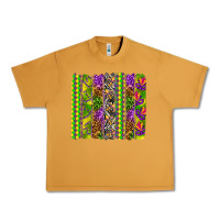 Peanut Butter Mardi Gras brushstroke Urban Heavy Tee - HowdyJamesFarm