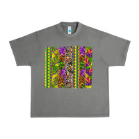 Tornado Mardi Gras brushstroke Urban Heavy Tee - HowdyJamesFarm