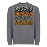 Storm safari animals seamless pattern Heavyweight Sweatshirt - BundleAndBundleShop