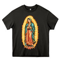 Asphalt our lady of guadalupe Heavy Core Tee - LillyAllenDesigns