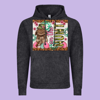 On The Hunt Vintage Hoodie Designed By Tumblerdesignbyshophia