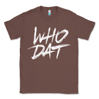 Chestnut Who Dat GIFT Classic Tee - minhPixels