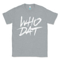 Heather Grey Who Dat GIFT Classic Tee - minhPixels