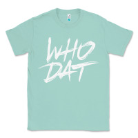 Seafoam Who Dat GIFT Classic Tee - minhPixels