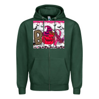 Boo October Zipper Hoodie | Teevron