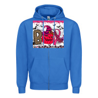 True Royal Boo october Zipper Hoodie - CowhideDigitalArt
