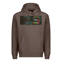 Coffee trick rawr treat 15 oz mug Premium Hoodie - BundleAndBundleShop