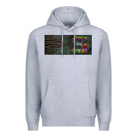 Heather Grey trick rawr treat 15 oz mug Premium Hoodie - BundleAndBundleShop