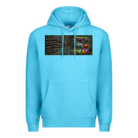 Ocean Blue trick rawr treat 15 oz mug Premium Hoodie - BundleAndBundleShop