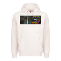 Pale Pink trick rawr treat 15 oz mug Premium Hoodie - BundleAndBundleShop