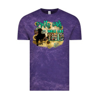Cloud Purple Pretty girls walk like this Vintage Tee - HowdyJamesFarm