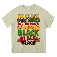 Mossy juneteenth im black every month Heavy Core Tee - LillyAllenDesigns