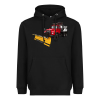Black snow plow Heavyweight Hoodie - Artiststas