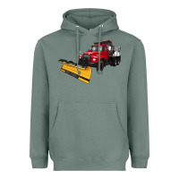 Sage snow plow Heavyweight Hoodie - Artiststas