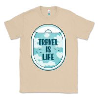 Mushroom Travel Is Life Funny Traveling Gift Classic Tee - minhPixels