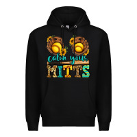 Black calm your mitts softball Premium Hoodie - Jasminsmagicworld