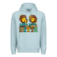 Blue Mist calm your mitts softball Premium Hoodie - Jasminsmagicworld