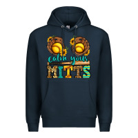 Navy calm your mitts softball Premium Hoodie - Jasminsmagicworld