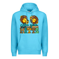 Ocean Blue calm your mitts softball Premium Hoodie - Jasminsmagicworld