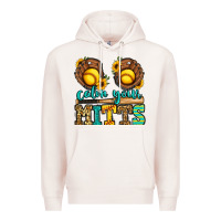 Pale Pink calm your mitts softball Premium Hoodie - Jasminsmagicworld