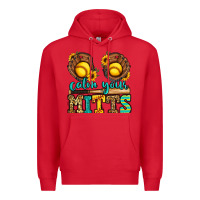Red calm your mitts softball Premium Hoodie - Jasminsmagicworld