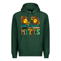 Sports Green calm your mitts softball Premium Hoodie - Jasminsmagicworld