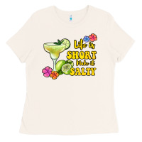 Bone life is short make it salty Ladies Tee - Jasminsmagicworld
