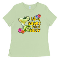 Matcha life is short make it salty Ladies Tee - Jasminsmagicworld