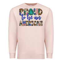 Proud To Be An American Premium Sweatshirt | Teevron