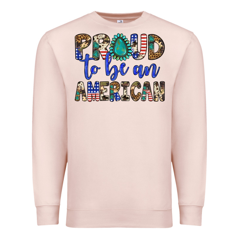 Proud To Be An American Premium Sweatshirt by Artiststas | Teevron
