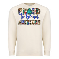 Sandshell proud to be an american Premium Sweatshirt - Artiststas
