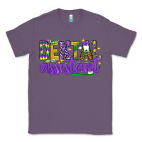 Lavender Mardi Gras Dental Assistant Classic Tee - NancyCooperArtShop