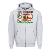 Heather Grey Torn Between Looking Like A Snack Eating One Zipper Hoodie - CowhideDigitalArt