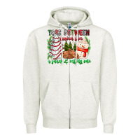 Oatmeal Heather Torn Between Looking Like A Snack Eating One Zipper Hoodie - CowhideDigitalArt